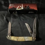 Frost Cutlery Steel Warrior Range Rider 3 12 Closed #SW-162 Glp. Fixed Price $18.00.
