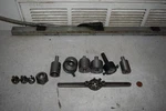 Threading Dies Tools Holders Lot. Fixed Price $45.00.