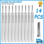 Surgical Knife Handle #3 Stainless Steel Scalpel For Precision Procedures. Fixed Price $77.19.