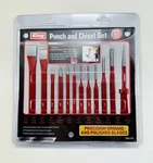 King Tools 12 Pc Punch & Chisel Set. Fixed Price $29.81.