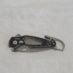 True Utility Smart Knife Frame Lock Plain Edge Blade Bottle Opener Seatbelt Cut. Fixed Price $10.15.