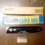 Conrad Combination Scraper Knife Utility Box Blade Cutter Razor Vlasic. Fixed Price $29.99.