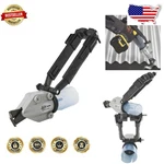 Turbo Shear Metal Roof Cutter - Carbon Steel Blades, Ambidextrous Drill Attac.... Fixed Price $247.49.