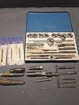Vintage & Die Set + Extra Taps Hanson 1/2-14 Npt Master Mechanic .... Fixed Price $49.99.