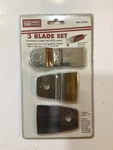 Chicago Electric 3 Blade Set 67261. Fixed Price $12.00.