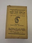 Vintage Handy Twine Knife Co. 6 Assorted Finger Knives. Fixed Price $22.00.