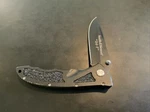 Smith & Wesson 24-7 CK35 Black Pocket Knife Liner Lock Perfect. Fixed Price $6.50.