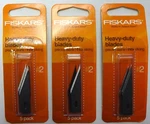 Fiskars Heavy-duty Number 2 Detail Knive Blades 3 5 Packs 164100-1001. Fixed Price $5.00.