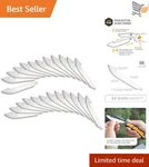 3.5" Drop-point Knife Blades Stainless Steel Pack Of 24 For Hunting Outdoor. Fixed Price $56.98.