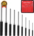 Pin Punch Set 9PCS 1/16" - 5/16" Removing Repair Tools With Storage Pouch Great. Fixed Price $12.98.