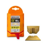 Berkling Titanium Plated SK2H Utility Knife Blade Set, 50-PACK With Dispenser. Fixed Price $28.73.