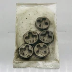 Irwin Hanson 6638 Die 10MM Hexagon High Carbon Steel 1IN Across Flat Rh 5PK. Fixed Price $15.80.