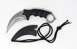 Wartech YC-9115-CH Necklace Knife With Hard Sheath And Silver Blade. Fixed Price $15.99.