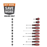 Milwaukee Combination Screwdriver Set (10-PIECE). Fixed Price $39.95.