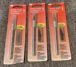 X Testors Hobby Knife Knives With 5 Spare Blades #8830A Free Shipping. Fixed Price $21.95.