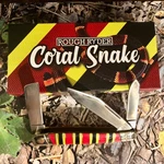 Rough Rider Texas Stockman Coral Snake Knife RR2275. Fixed Price $24.95.