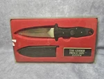 Gerber Frisco Shiv Blackie Collins Double Edge Survival Blade Knife 5565 Usa. Fixed Price $314.95.