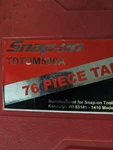 Snap-on TDTDM500A 76-PIECE Master Tap & Die Set Hard Case Free Shipping. Fixed Price $390.00.