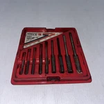 Matco Tools 9PC Roll Pin Punch Set Tray SPRP9T. Fixed Price $60.00.