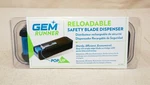 Gem Runner Reloadable Safety Blade Dispenser #62-100 New In Package. Fixed Price $24.95.