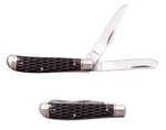 New Cold Steel Mini Trapper Brown Bone Folding Poket Knife Cs-fl-mtrpr-j. Fixed Price $28.57.
