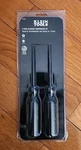 Klein Tools Blackout 2-PACK Screwdriver Set. Fixed Price $37.96.