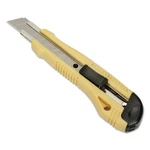 Skilcraft 18MM Snap-off Utility Knife Segment Blade 6.75" Yellow Black Box Cut. Fixed Price $28.19.