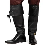 Spooktacular Creations Black Pirate Boot Covers, Medieval And One Size,. Fixed Price $30.29.