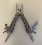 Stanley 12-IN-1 Folding Multi Tool Pliers Knife Stainless Steel Used. Fixed Price $10.99.