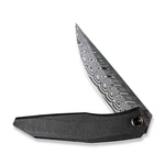We Knives Cybernetic 22033-DS1 Black Etch Titanium Damasteel 1/150 Pocket Knife. Fixed Price $619.00.