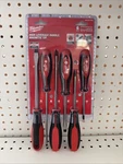 Milwaukee Piece Screwdriver Set Black/red (48-22-2706). Fixed Price $19.89.
