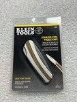 Klein Tools 44034 Stainless Steel Pocket Knife 3-INCH Blade. Fixed Price $69.50.