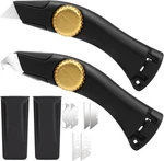 2PCS Black Fixed Blade Roofing Knife, Heavy Duty Utility For Drywall, Viny. Fixed Price $30.93.