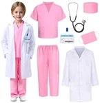 Doctor Costume For Halloween Dress Up Birthday Cosplay Career Role.... Fixed Price $38.41.