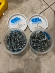 Laurence 5/16" Hole, 1/8"- 1/2" Grip Hollow Wall "lot 180 Pieces". Fixed Price $8.00.