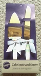2006 Wilton Brand Cake Server Knife Set New Open Box. Fixed Price $8.95.