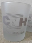 Case New Holland Cnh Frosted 4 Drinking Glass Set Year Club 2006 Rare. Fixed Price $34.42.