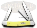 Case Xx Knives Medium Stockman Smooth Yellow Delrin Stainless Pocket Knife 80035. Fixed Price $65.99.