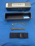 Benchmade 8 Blkw Safety Cutter & Rescue Hook. Fixed Price $35.00.