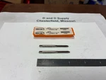 Lot Of Hertel K014500AS, #6-32, Spiral Point Plug Taps, Hss, H11, 2FL, +.005. Fixed Price $9.95.