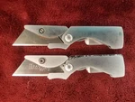 Lot 2 Gerber Eab Utility Razor Blade Box Cutter Pocket Clip Folding Knife. Fixed Price $19.95.
