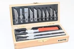 X Acto Knife Set Wood Case Blades Hobby Craft Atc Distribution. Fixed Price $17.99.