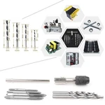 M3-M6 Machine Screw Metric Tap Reamer T-handle Wrench Twist Drill Bit Set BI656. Fixed Price $12.10.