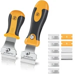 Mulwark Razor Blade Scraper Handles Set With Extra 12PCS Bl.... Fixed Price $17.82.
