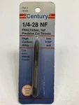 Century 95104 Fine Plug Hand Tap, 1/4-28 Nf. Fixed Price $7.99.
