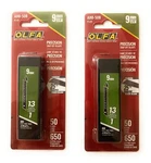 Olfa 9MM Precision Utility Knife Blades 50 Pack Razor Sharp Snap Off. Fixed Price $36.99.