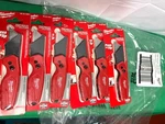 Milwaukee Fastback Compact Folding Utility Knife W/ General Purpose Blade (6-PK). Fixed Price $40.00.