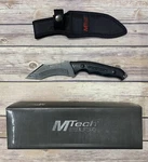 Mtech Usa MT-20-28G Fixed Tanto Blade Knife Stonewash Black 8.75" Overall. Fixed Price $15.99.