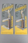 Two Guidesman Rumbler 420 Stainless Steel Folding 3 Blade Knife You Get Both. Fixed Price $13.99.