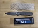 Cold Steel FM-1 Folding Knife 3.5" S35VN Blade Stonewash Titanium Handle. Fixed Price $174.99.